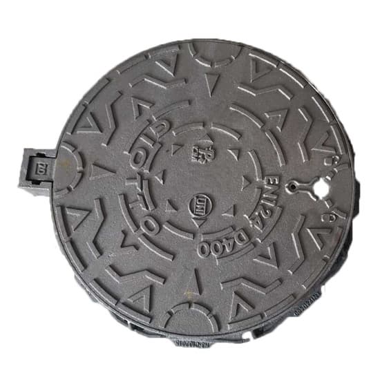 D400 dia 800 ductile iron casting round manhole cover